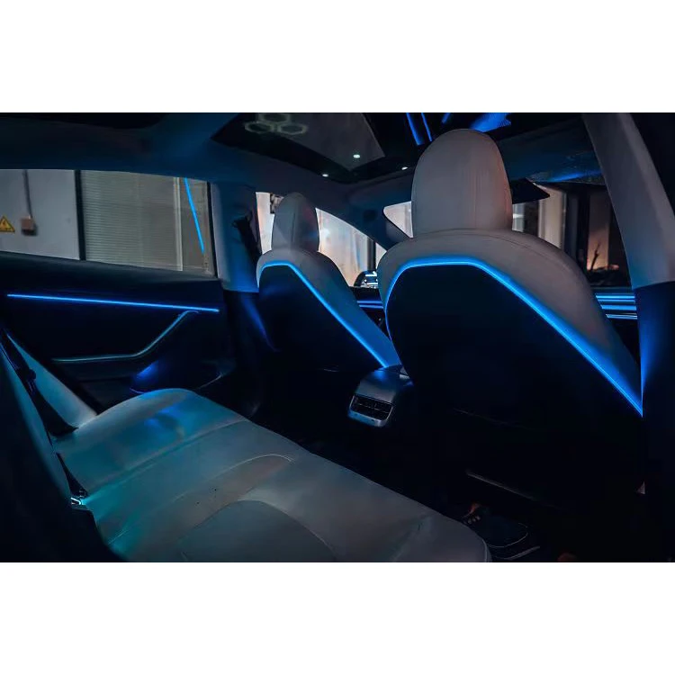 

Для Tesla Model 3, управление приложением, центральная консоль, приборная панель, внутренний диод, окружающий свет, окружающий свет