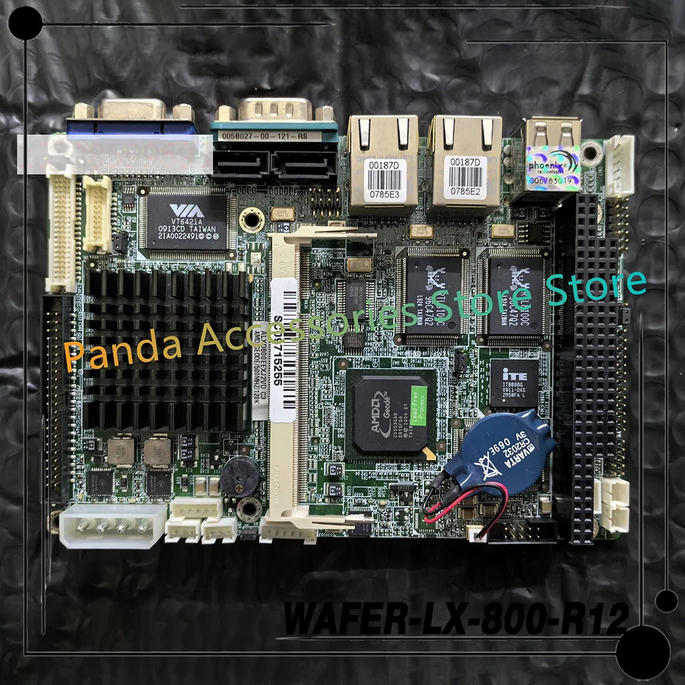 WAFER-LX-800-R12 For IEI dual-port 3.5 inch industrial motherboard WAFER-LX800-R12