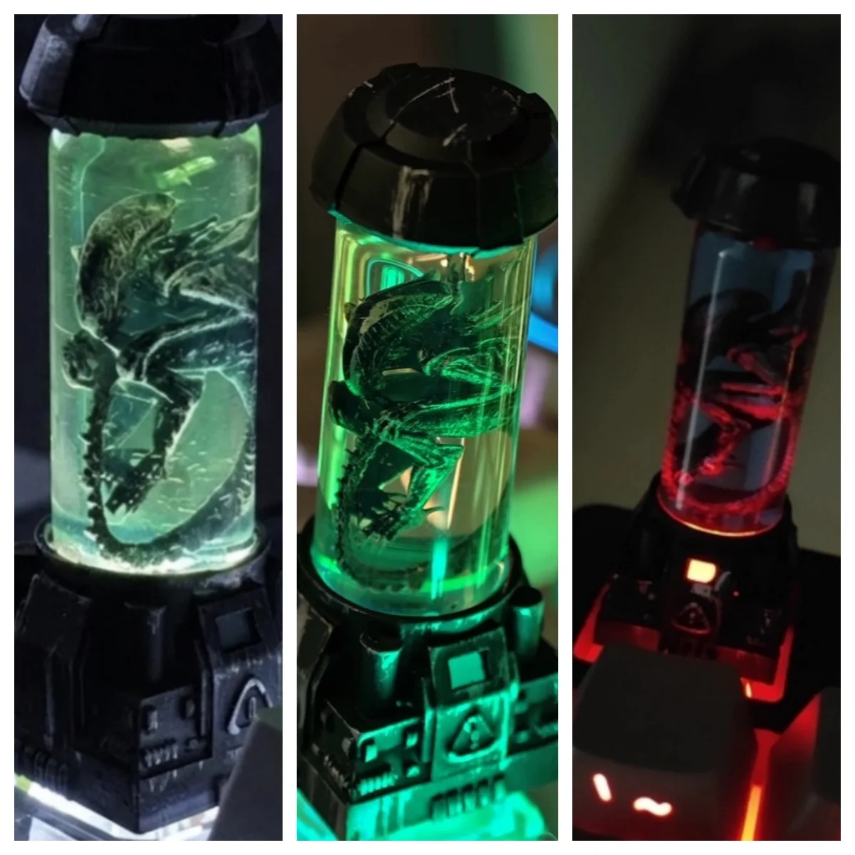 HCY Heteromorphic Series Resin Custom Backlit Keycap DIY Transparent Resin KeyCap Mechanical Keyboard PC Gaming Gift Collect