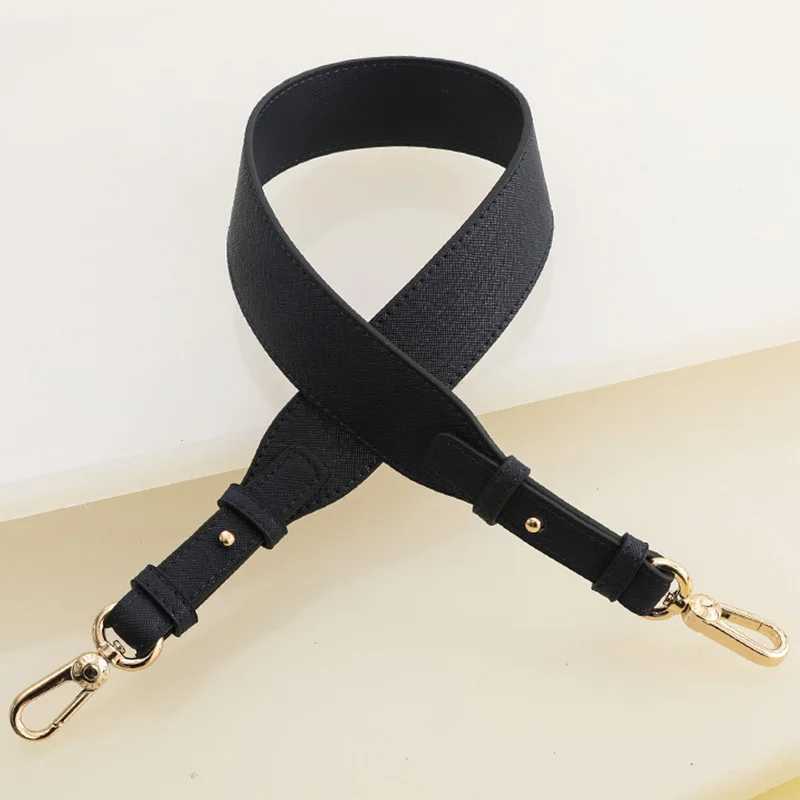 80cm Long PU Leather Bag Strap Accessories for handbags 3.8CM Wide Shoulder Bag Strap For crossbody Replacement Strap For Bags