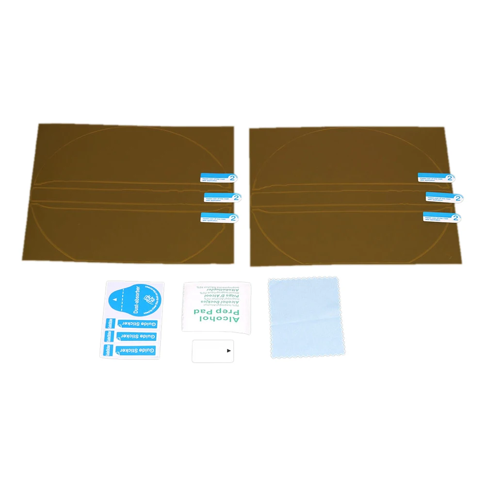 

2PCS Motorcycle Cluster Scratch Screen Protection Film Headlight Protector for Honda Cb650R Cb 650 2018-2020