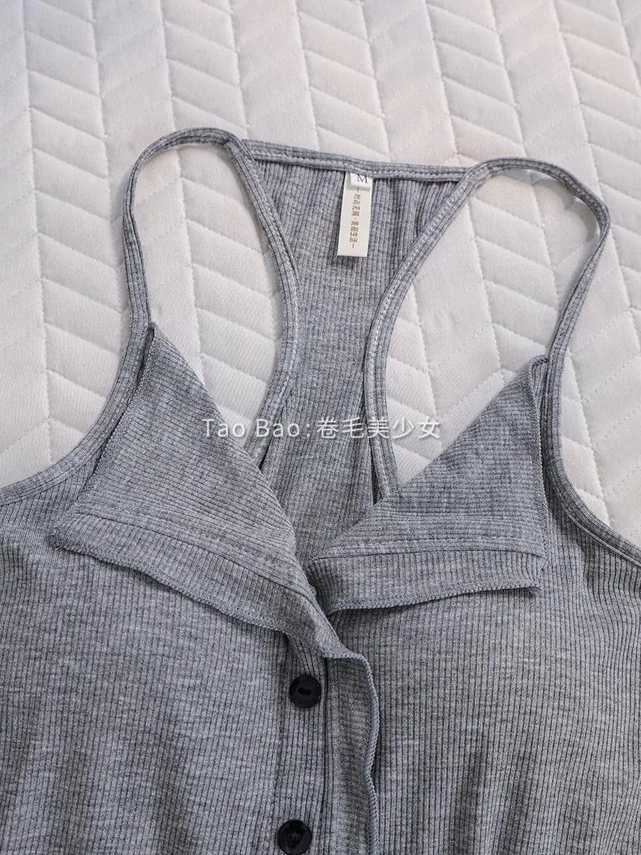Summer New Sweet Girl Modal Cotton Sling Vest Pajama Set 2025 New Casual Comfortable Loungewear