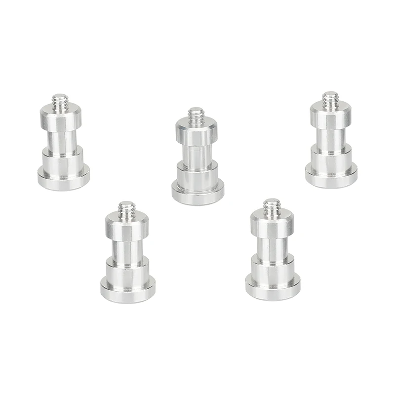Kimrig 1/4 "-20 bis 1/4"-16 1/4 bis 3/8 Außengewinde adapter Doppel end zapfen für Blitzlichtst änder Stativ kamera – Detail 7