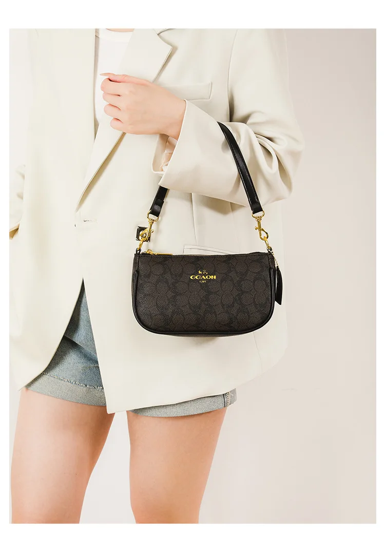 Hochwertige Damen-Umhängetasche, klassische Vintage-Handtasche, elegante Designer-Ledertasche für Frauen. – Detail 4