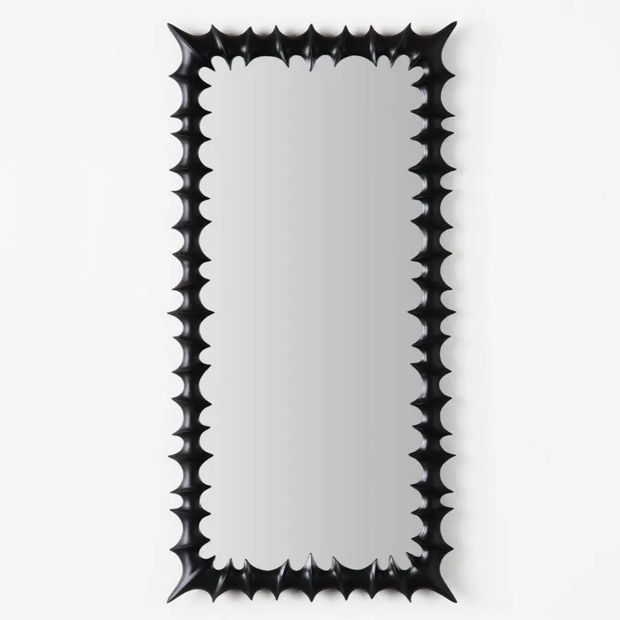 

#Modern Large Wooden Full Body Large Arch Floor Length Standing Mounted Dressing Mirror Wedding Entryway Arched Wall Glass Mirro