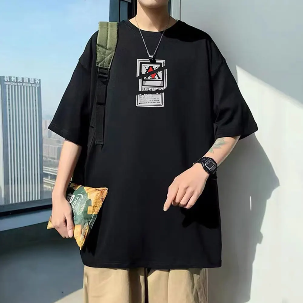 

Hot Sale Anime Hunter X Hunter Gon Freecss Killua Zoldyck Eyes Graphic T-shirt Men Women Fashion Casual Oversized T Shirts Tops