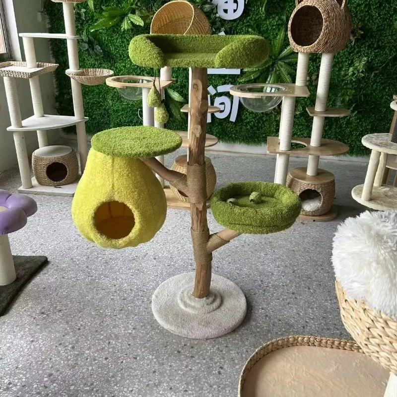 Indoor cat artificial pear high-quality natural design cat scratcher