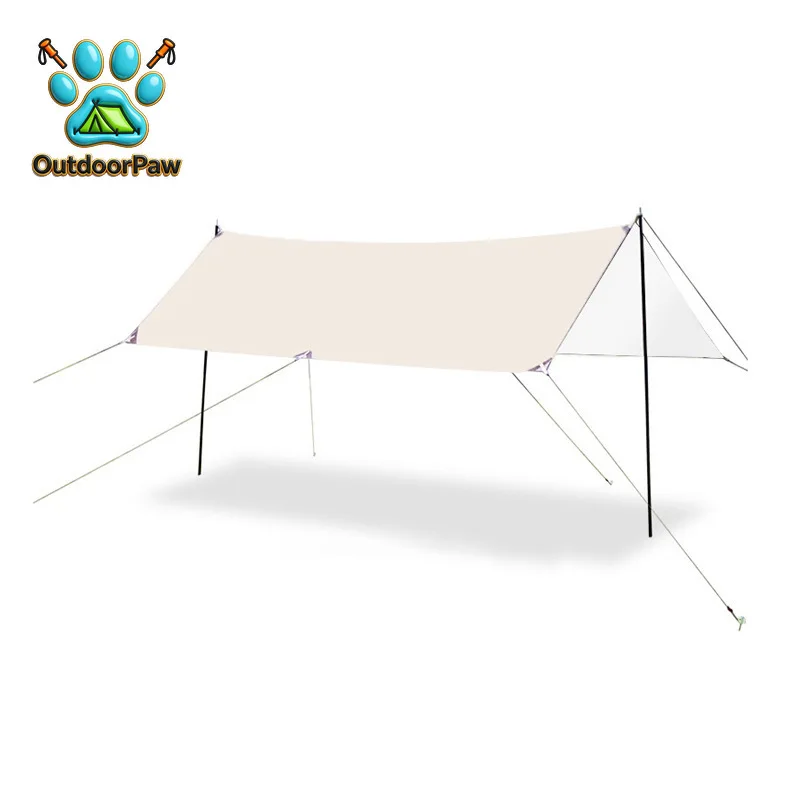 Factory direct sales outdoor canopy camping rectangular awning sun protection waterproof sunshade curtain rain and UV protection