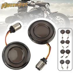 Motorcycle LED Turn Signal Bullet Style 1156 1157 Brake Indicator For Harley Dyna Touring Street Glide Road King Rider FXLRST