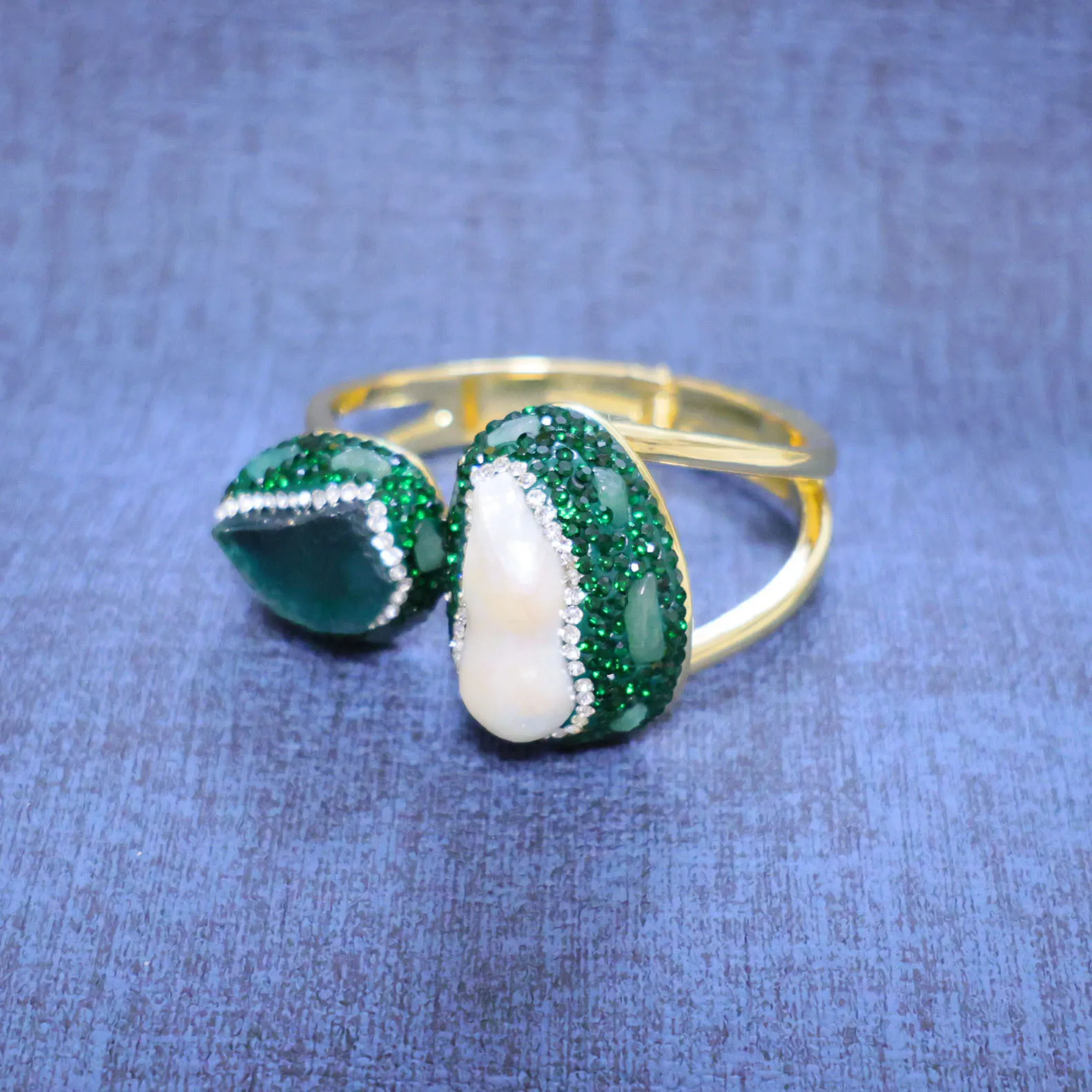 New natural colored orb stone jewelry baroque pearl bracelet cross-border e-commerce natural stone popular jewelry wholesale