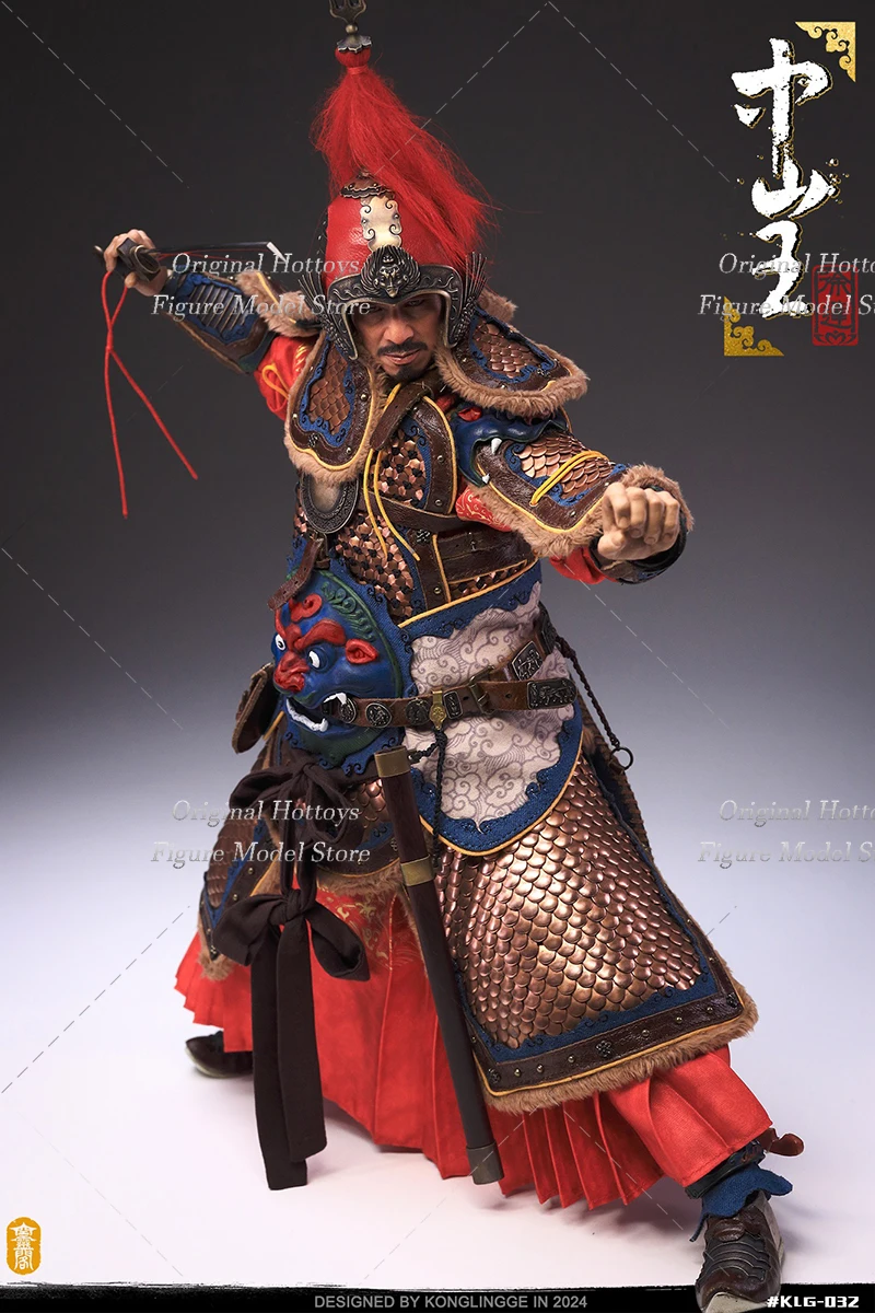 KLG-R032 1/6 Scale Male Soldier Xu Da The Ming Dynasty Founding Father  Full Set 12-inches Action Figure Model Collection