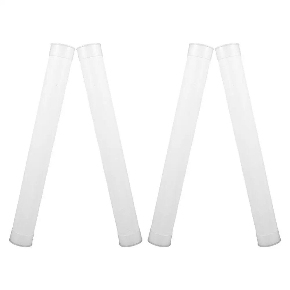 4pcs Plastic Round Tubes Caps 35x31cm Storage Containers for Poster Map Mailing Travel ganization Shipping Tube Packaging