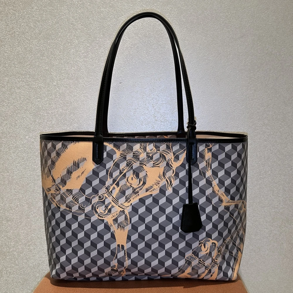 Noir telfahv-Bolso de mano de gran capacidad para mujer, bandolera informal de alta calidad, novedad