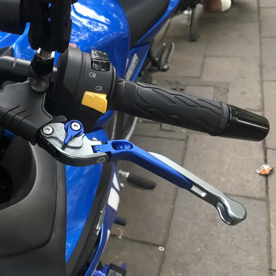 دراجة نارية مقبض عتلات طوي قابل للتعديل دواسة فرامل رافعة لسوزوكي GSX1400 GSX650F هايابوسا GSXR1300 SV1000/S TL1000R