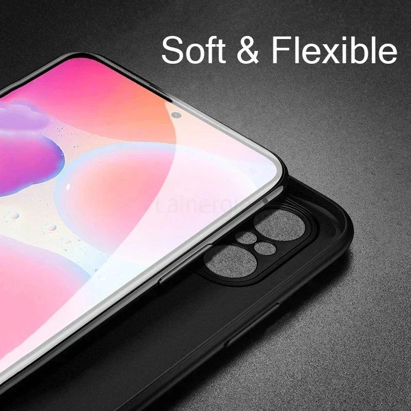 샤오미 포코 F3 용 오리지널 액체 실리콘 케이스, 포코 F3 M3 X3 프로 커버, 소프트 TPU 폰 범퍼