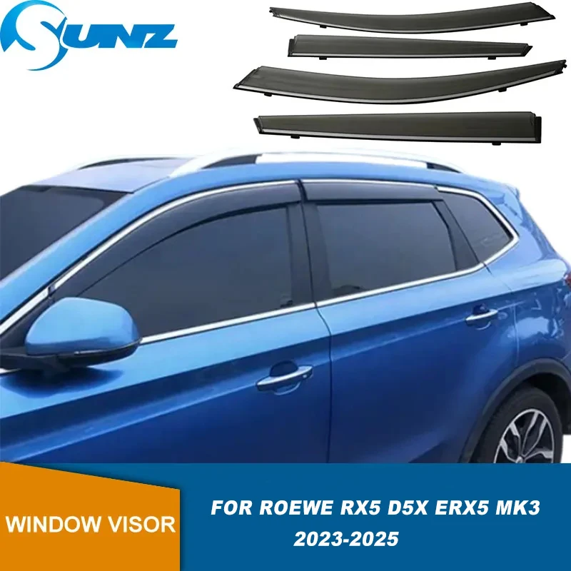 

Оконные дефлекторы для Roewe RX5 MK3 2023 2024, погодозащитный экран, дверной козырек, защита от дождя, боковых окон, защита от солнца и дождя