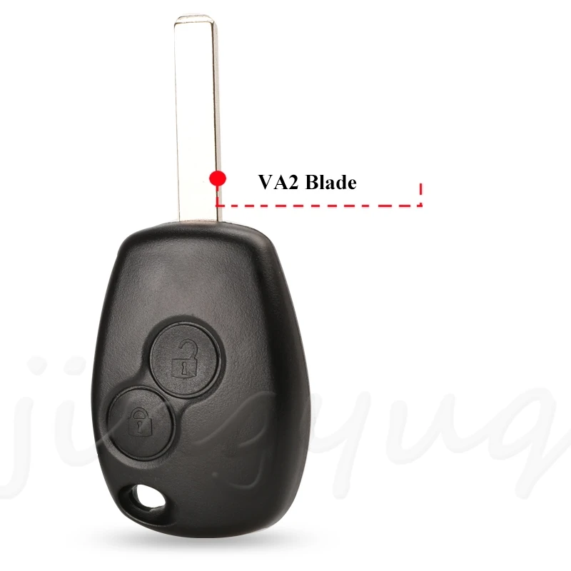 Jingyuqin Fernbedienung für Renault Duster Modus Clio 3 Twingo DACIA Logan Sandero Kangoo Nissan NV400 433Mhz PCF7947/7946/7952E