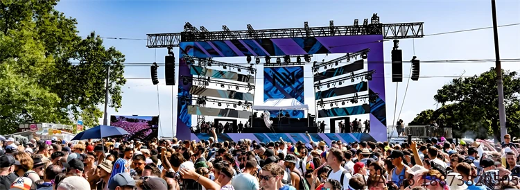 LED P4.81 Outdoor Rental  Display Screen Ground Hanging System Stage Background Aluminum Construction IP66 Waterproof 4K 5-Year