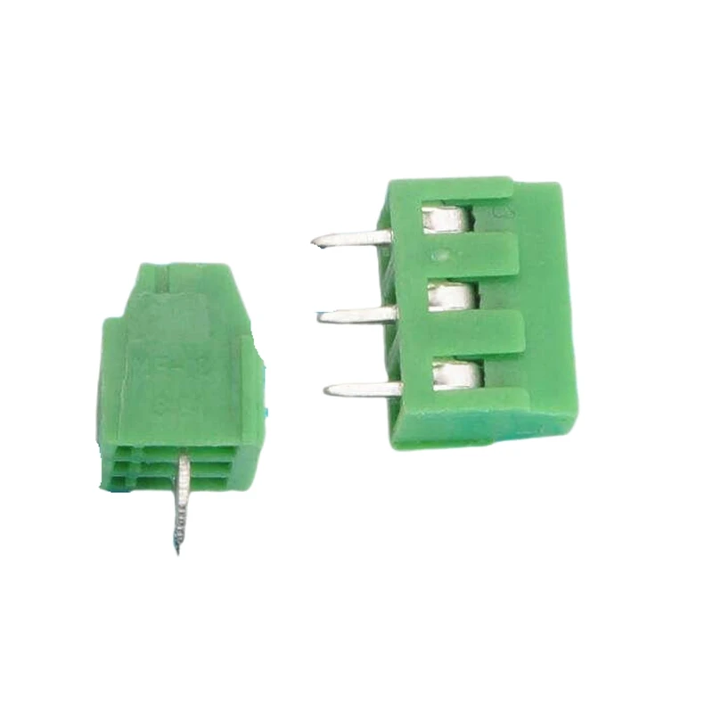 KF128  5.08mm screw type PCB terminal block 2P/3P/4P compatible green