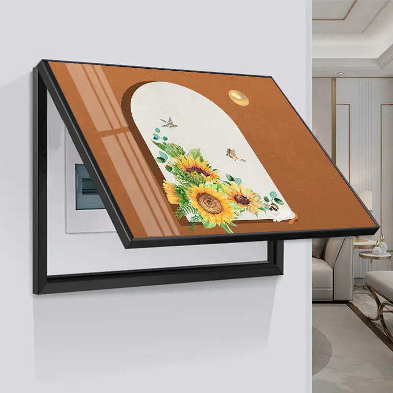 The New Modern Home Decoration Accessories Electric Meter Box Decor Painting Living Room Pictures Wall Art Print Frame Poster