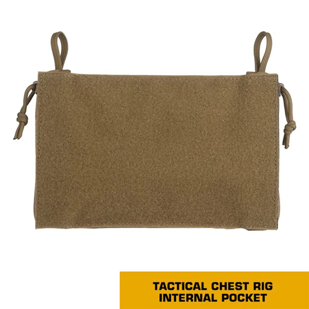 Tactical Chest Rig Internal Pocket Chest Hanging Front Panel Pouch