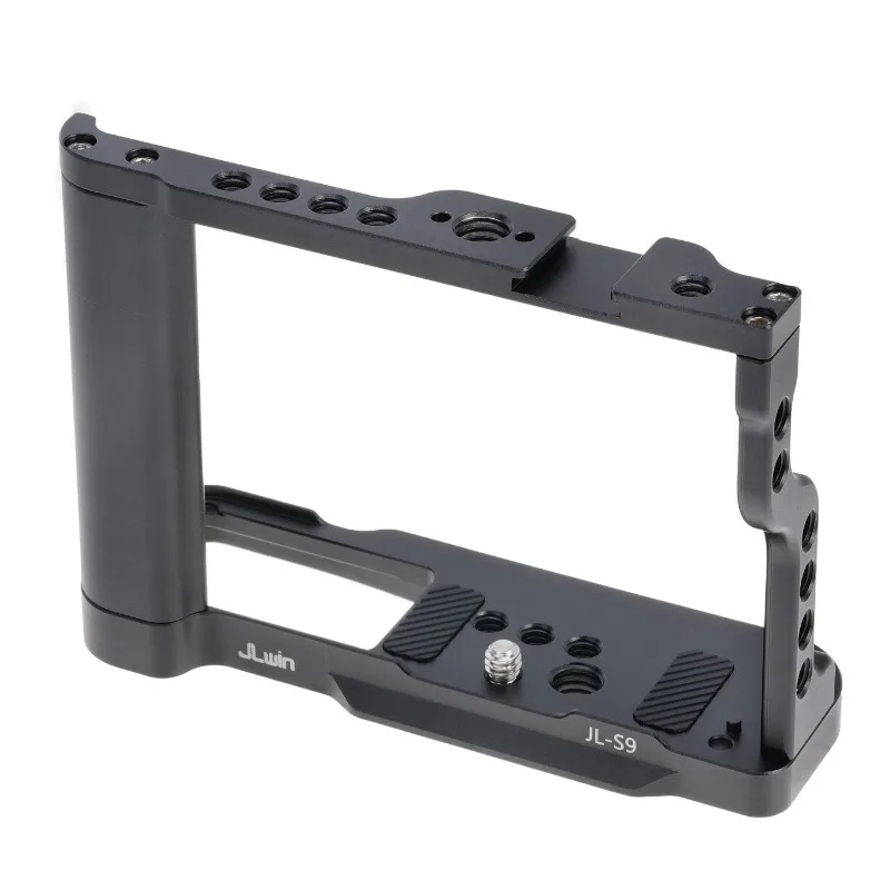 Camera Cage For Panasonic LUMIX S9 Dslr Cage Arri Locating Holes Tripod Shooting Cage Handle Grip Photography Accessories