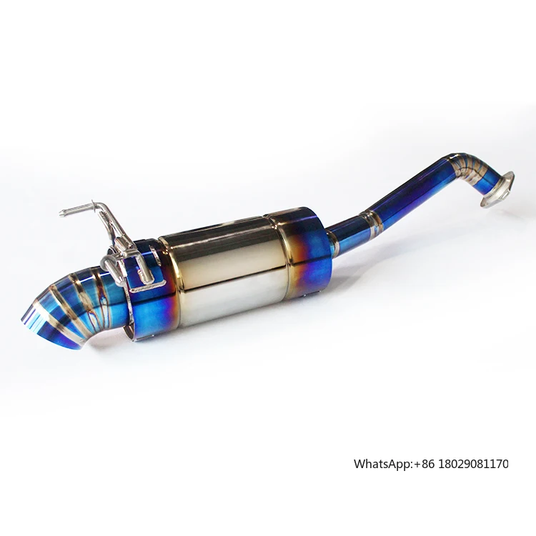 

Performance car Titanium Alloy catback exhaust system for Honda fit GK5 exhaust