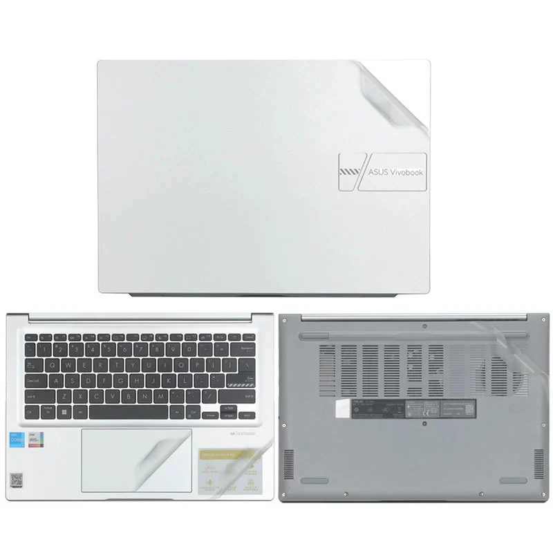 Laptop Skin for ASUS VivoBook 14/S14 2021 2022 2023 2024 2025 VivoBook S14 X1405 X1407 S3407 S5406 Transparent Sticker Cover