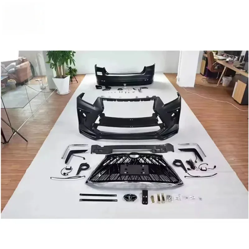 

CZJF Hot Sale High Quality Body Kit for Highlander 2011 2012 2013 2014 Luxury Carbon Black Car Modification BodyKit