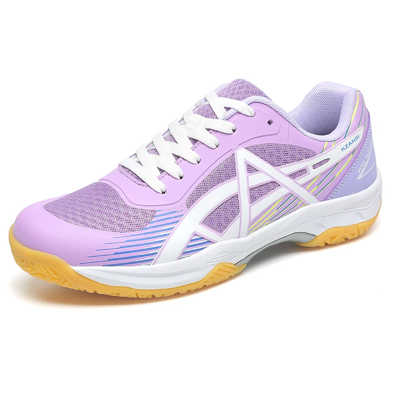 Unisex uomo donna Badminton Squash scarpe sportive Indoor suola in gomma ultraleggera Sneakers da allenamento per pallavolo