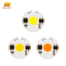 MARPOU LED Matrix Chip 220V Grow Light COB Chip Full Spectrum Plant Grow Light 3W 5W 7W 9W 12W 220V for Greenhouse Grow Box Tent