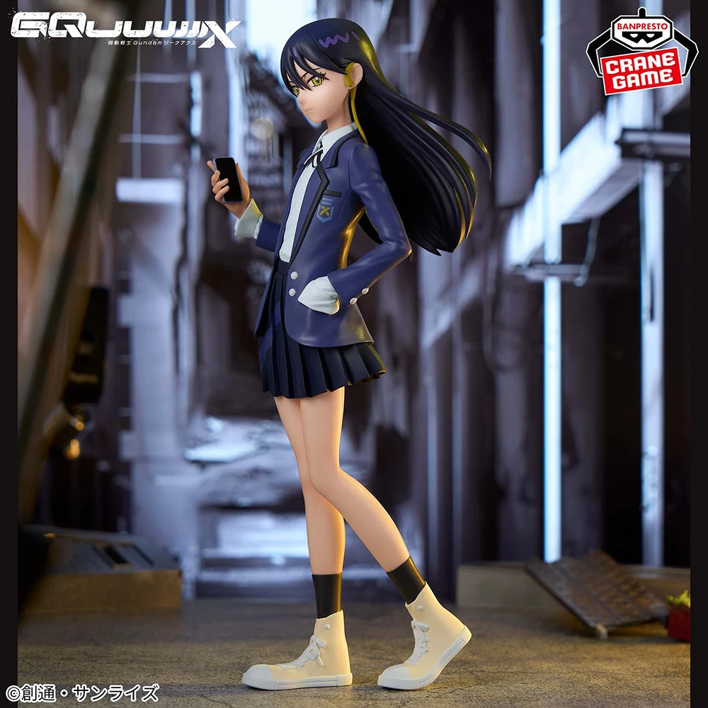 100% Original en Stock Bandai Spirits Banpresto Kidou Senshi Gundam GQuuuuuuX Nyaan Anime Figura Modelo Decoración Colección Juguete