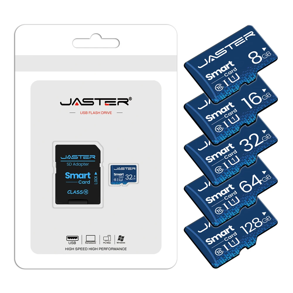 Mini TF Card High Speed Class10 Memory Card 128GB 32GB Tarjeta High Quality Flash Drive Card 16GB 64GB Smart SD Card Reder Gifts