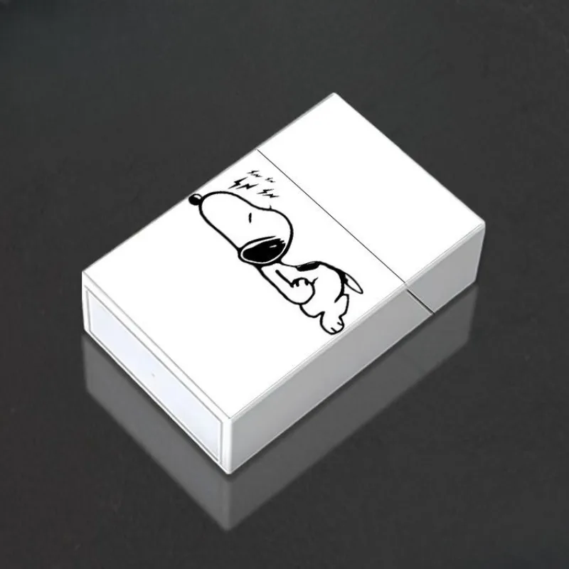 스누피 만화 만화 담배 상자가 누르고 자동으로 팝 방습 담배 상자 압착 방지 담배 상자