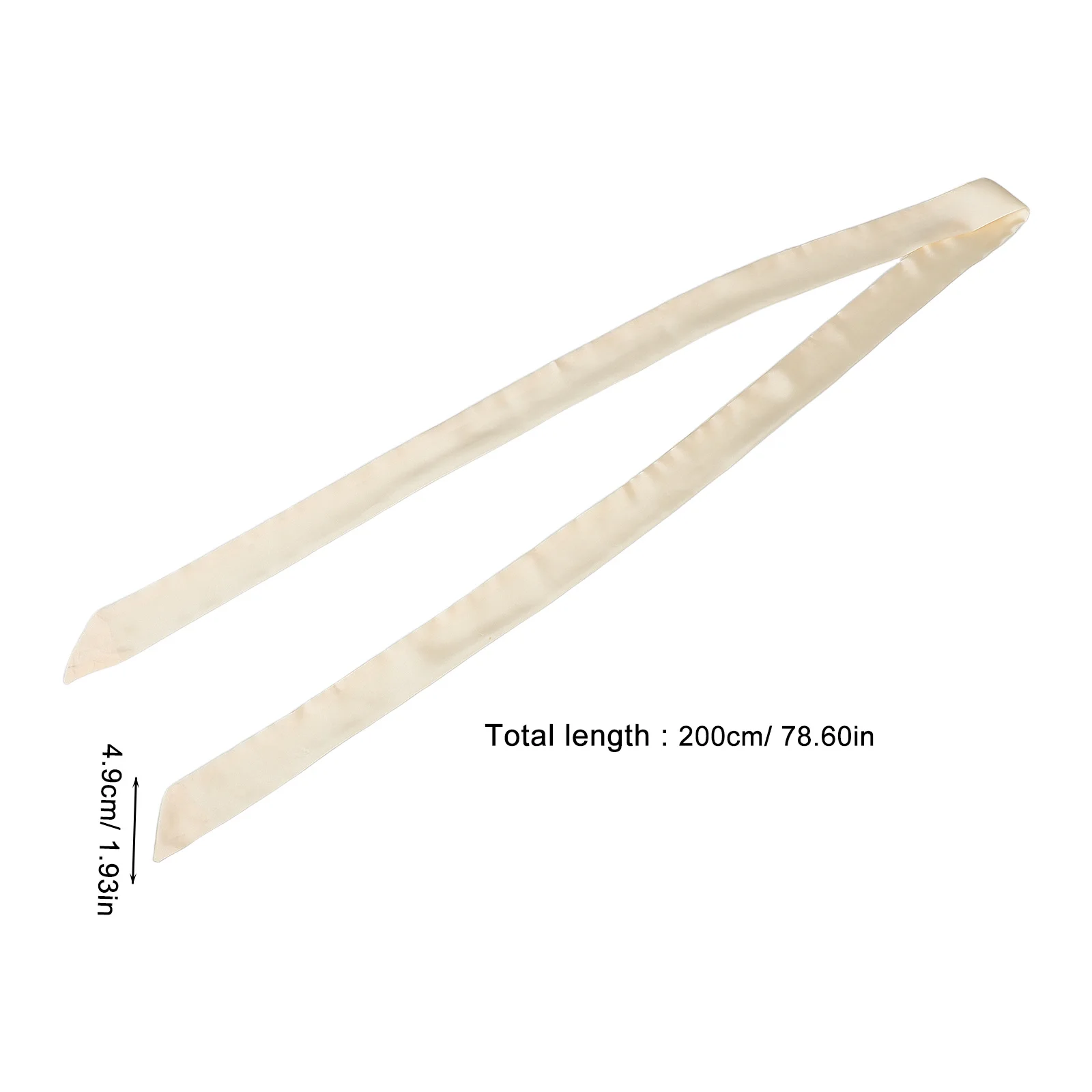 وشاح طويل رفيع لحقيبة اليد بمقبض أنيق وخفيف الوزن وشاح نسائي عصري متعدد الاستخدامات وربطة شعر للرقبة للنساء #5