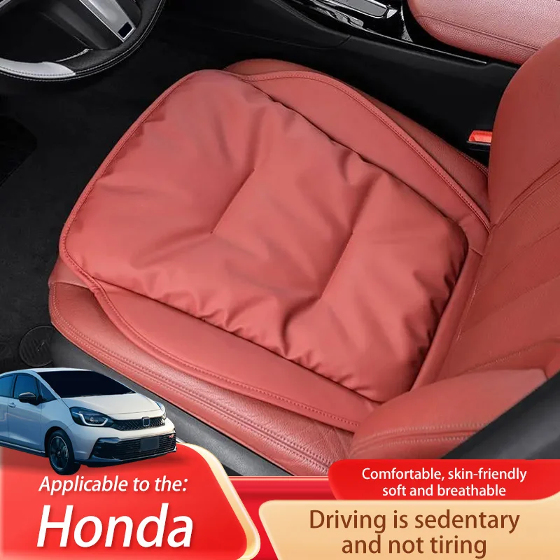 

Car Seat Cushion Luxury Leather Support Pad High Rebound Sponge Seat Cover For Honda JAZZ