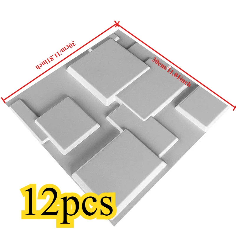 

Обои для домашнего декора 3D настенные панели из ПВХ - водонепроницаемая самоклеящаяся плитка для ванной комнаты и кухни с защитой от плесени для ремонта дома
