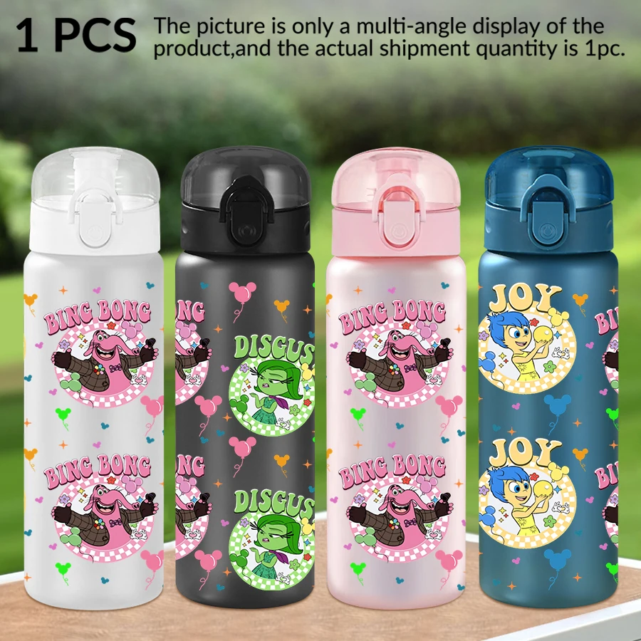 1 قطعة ديزني بينج دوين دوين/كاملة الفرح/نمط 26 أوقية زجاجة مياه بلاستيكية كوب رياضي كهدية عيد ميلاد/العودة إلى المدرسة