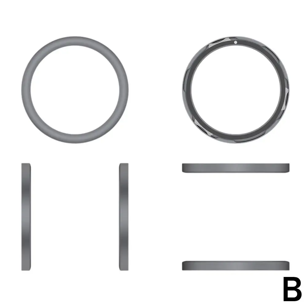 High-end Bezel For Nothing For CMF Watch Pro 2 Smartwatch Metal Case Bezel Cover Circle Model Solid Color Hard Shell Case W M0L8