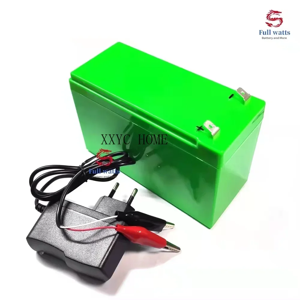 

12V 7Ah 12.8v 10AH 9AH 8AH 6AH 5ah lifepo4 12v battery power supply portable battery for power bank 100w toy led car Audio