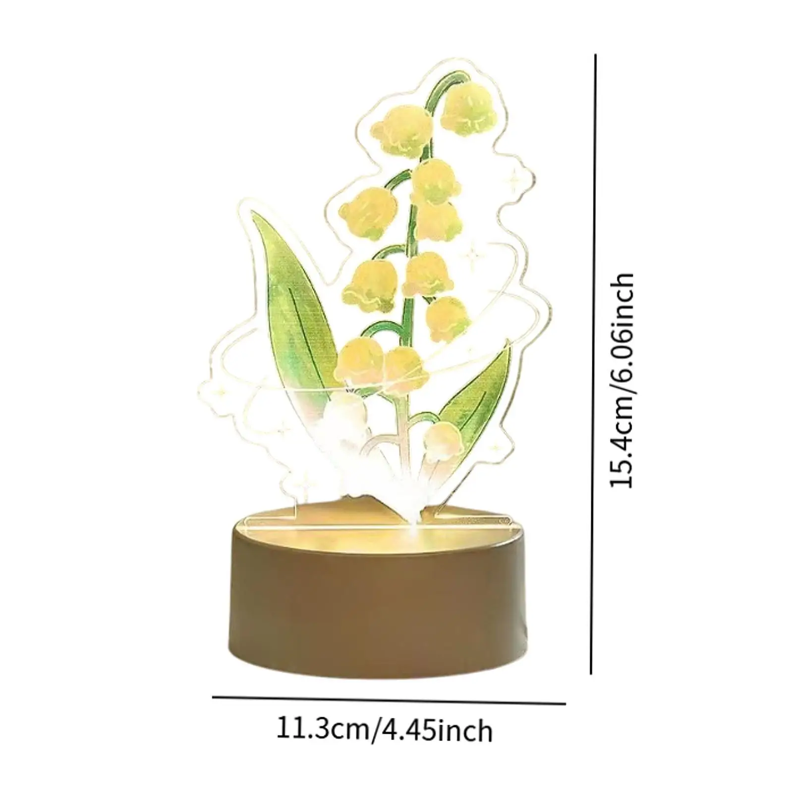 Creative Night Light with Touch Sensor Ornament LED for Office Home Dorm