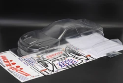 TC034 1/10 Nissan GTR R34 przezroczysty Lexan Body z tylna owiewka do podwozia 257mm RC Drift Tamiya TT-01 TT-02