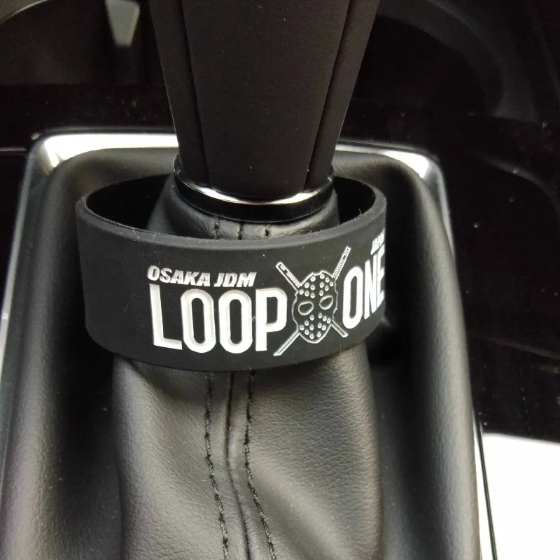 JDM Car Gear Shift Cover Decoration Loop One Hand Ring Manual Shifter Cover Personalised