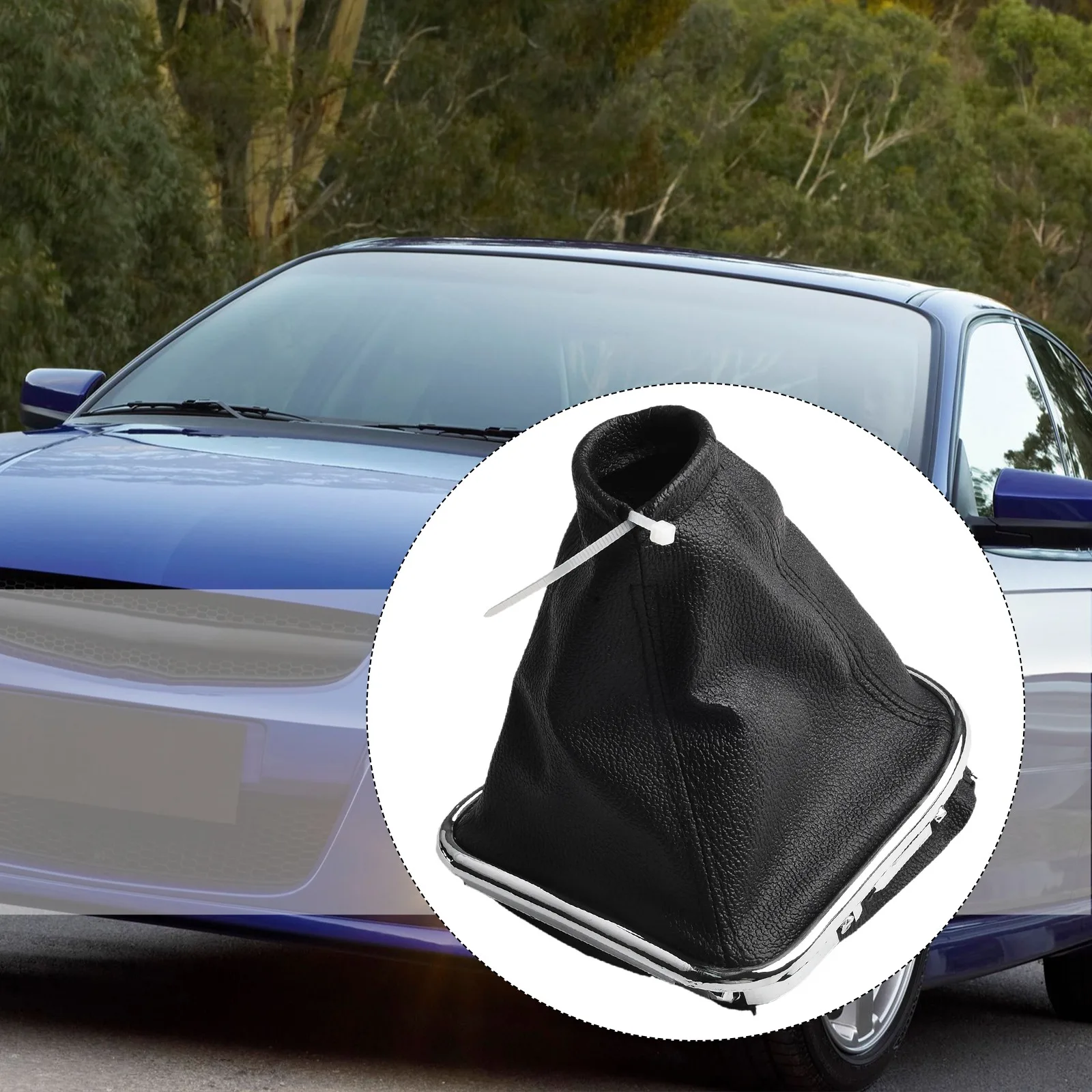 Manual Gear Shift Knob Boot Gaiter Cover Compatible with For Holden For Cruze 2009 2016 Sleek Design in PU Leather