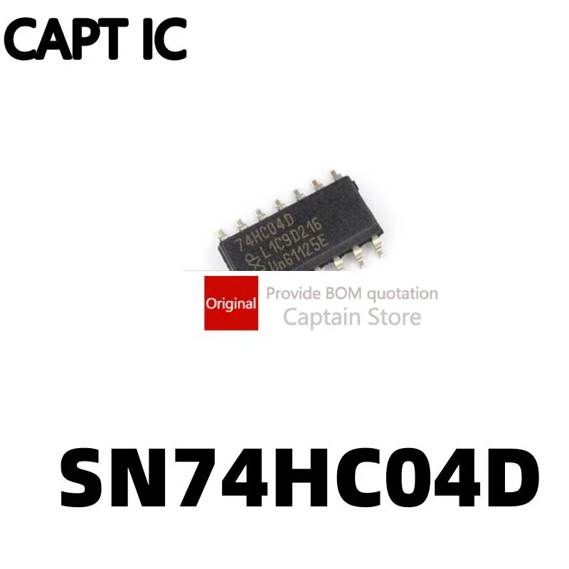 Sn74hc04d sop-14、5個