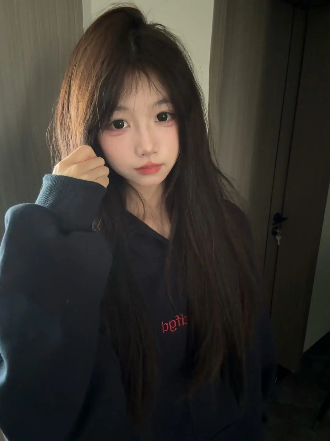 Sweet Loose Long Sve Hoodie Women's Personali Versatile Print Comfortable Fall New Sle Streetwear Korean Sle Top