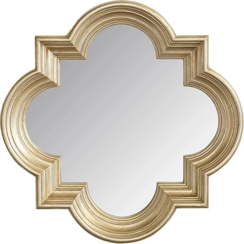 Wall-mounted Entrance Decorative Mirror Living Room Dining Room Home Creative Wall-mounted French Bathroom Bathroom Dressing Mir