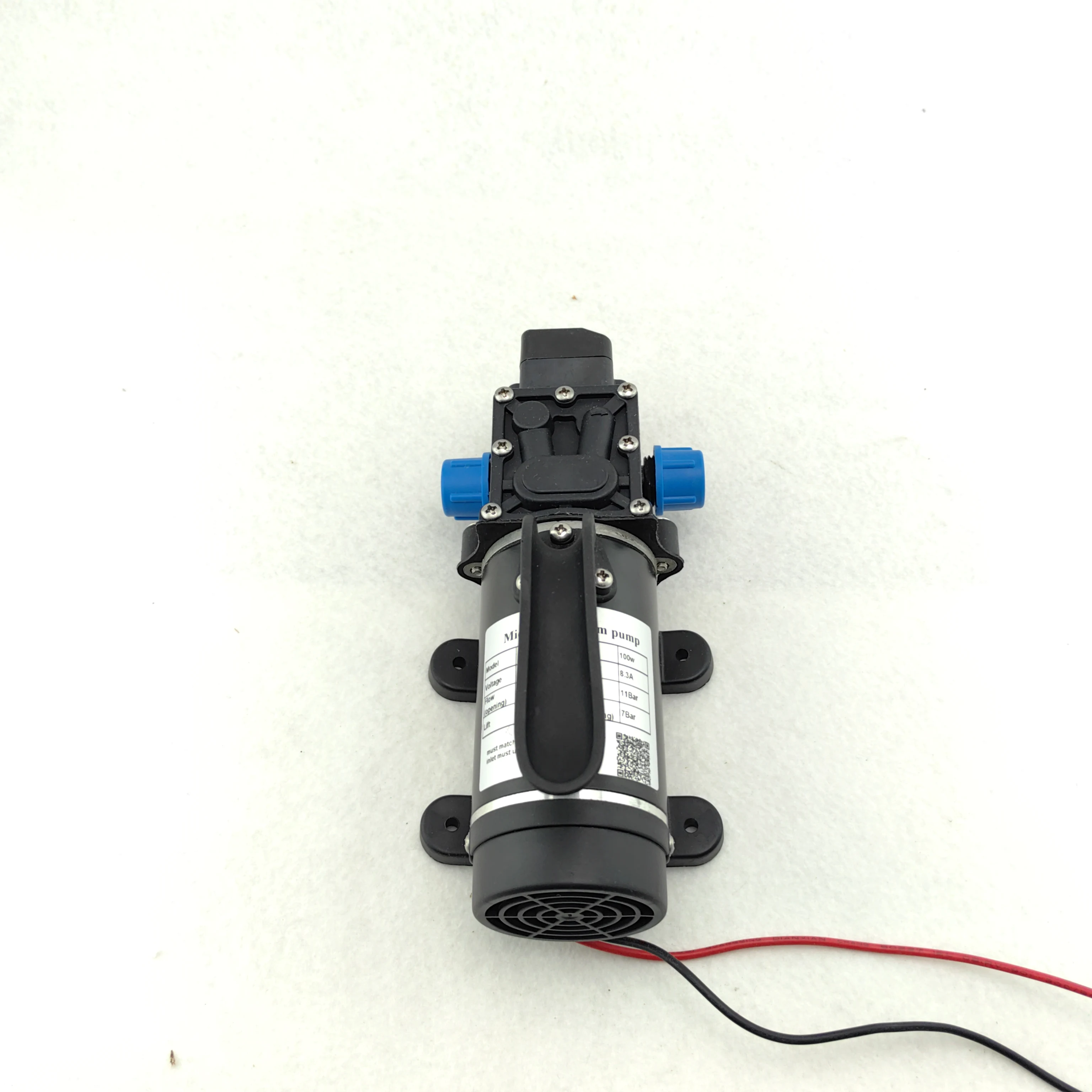 DC 12v 24V water pump  pressure switch electric high pressure mini dc self priming pump 100w 8L/min