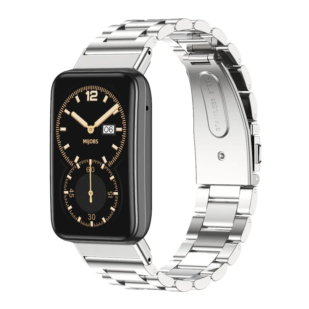 pulseira de metal para mi band 7 pro, pulseira para xiaomi miband 7 pro, versão global