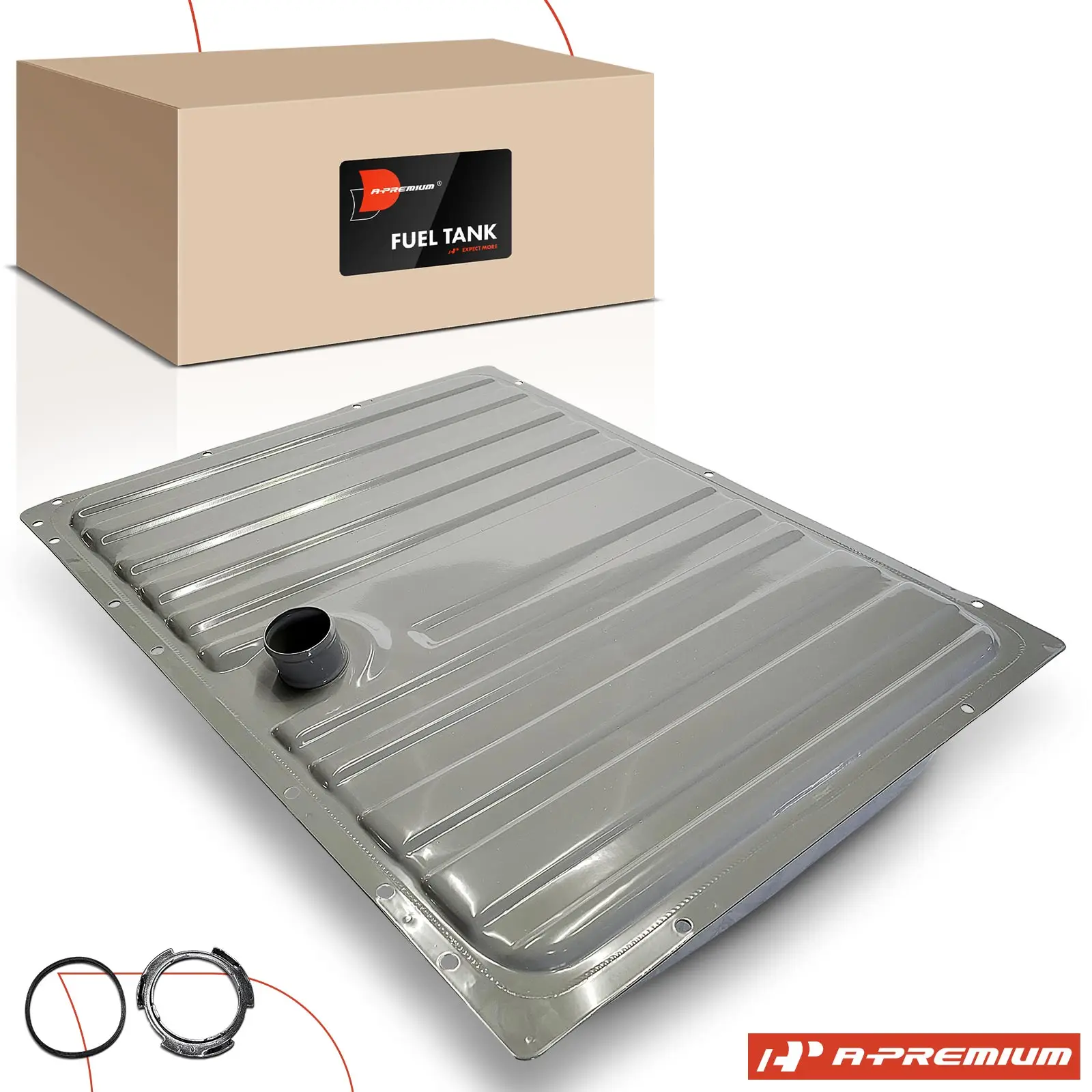 A-Premium 16 Gallons Fuel Tank for Ford Mustang 1965-1968 Mercury Cougar 1967-1968
